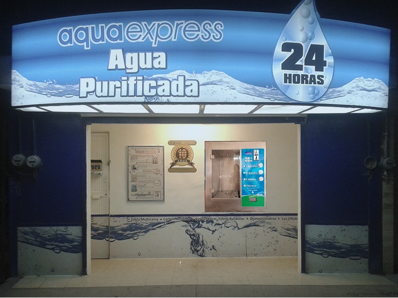 Despachador automático de agua